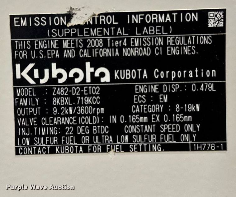 image for item EM3732 2008 Multiquip DA-7000SSA generator