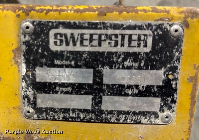 image for item EM3733 Sweepster HB60 skid steer sweeper