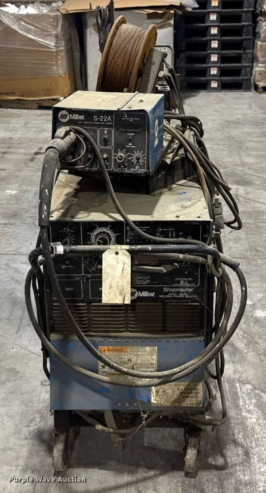 image for item EM3734 Miller Shopmaster 300 AC/DC welder