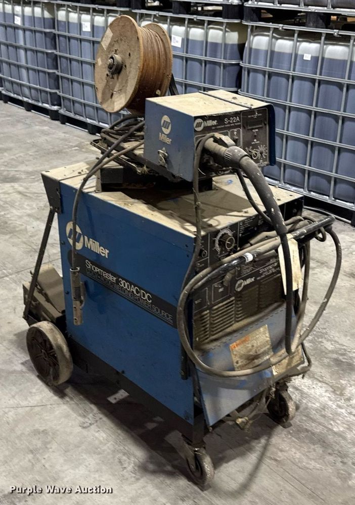 image for item EM3734 Miller Shopmaster 300 AC/DC welder