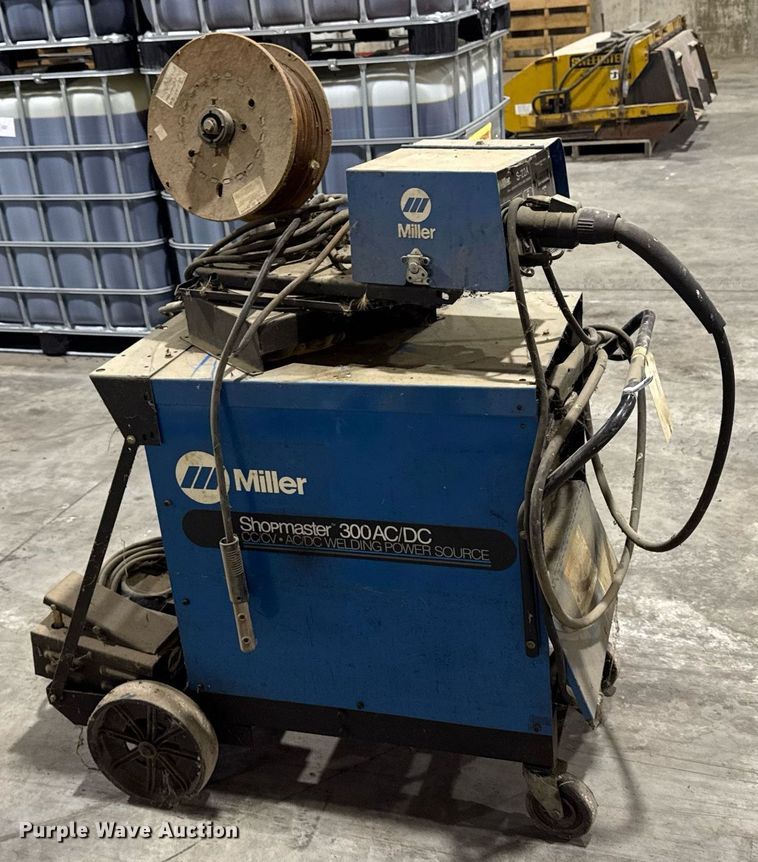 image for item EM3734 Miller Shopmaster 300 AC/DC welder
