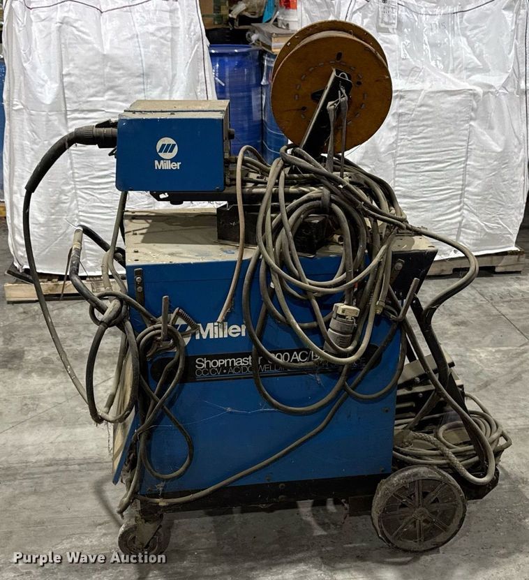 image for item EM3734 Miller Shopmaster 300 AC/DC welder