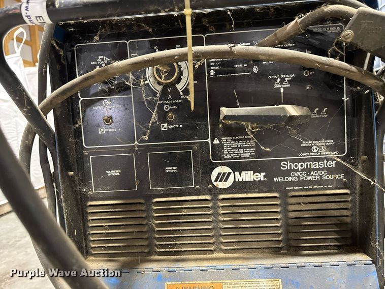 image for item EM3734 Miller Shopmaster 300 AC/DC welder