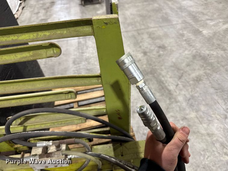 image for item EM3735 Clarke Clamp Less Arms forklift clamp