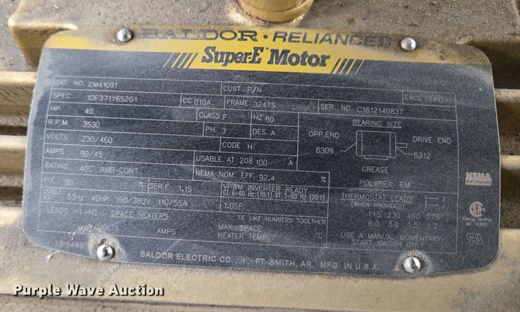 image for item EN3564 2019 Multicam Turbo-Vac vacuum pump