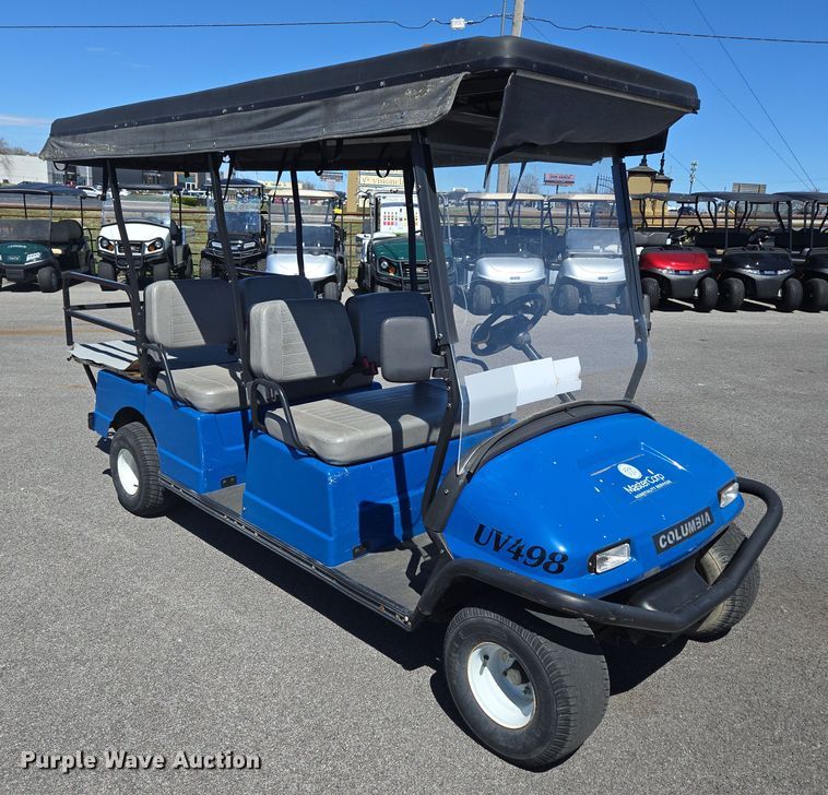 image for item EN3567 2004 Columbia ParCar C-6 Shuttle golf cart