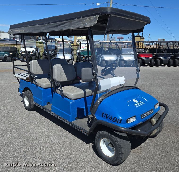 image for item EN3567 2004 Columbia ParCar C-6 Shuttle golf cart