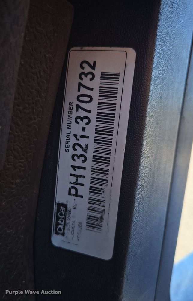 image for item EN3568 2013 Club Car Precedent golf cart