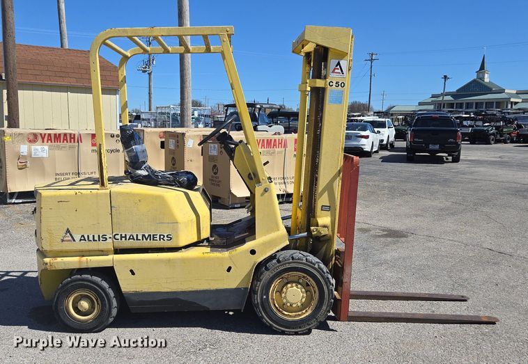 image for item EN3590 Allis Chalmers CP50 PS Single forklift