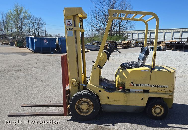 image for item EN3590 Allis Chalmers CP50 PS Single forklift