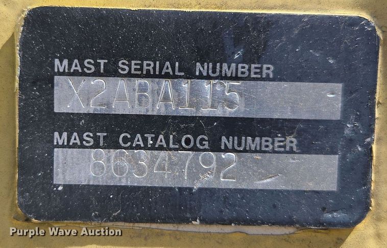 image for item EN3590 Allis Chalmers CP50 PS Single forklift