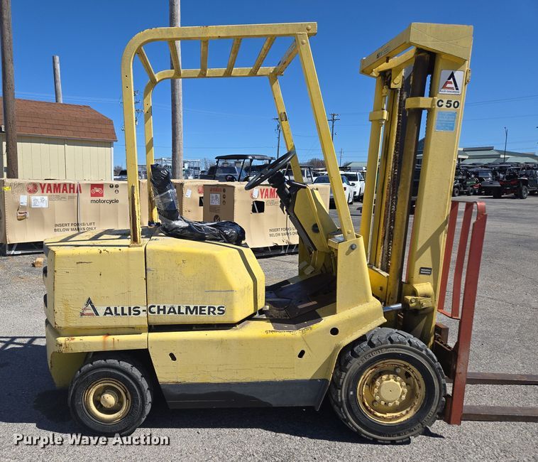 image for item EN3590 Allis Chalmers CP50 PS Single forklift
