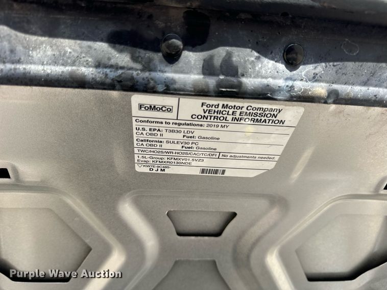 image for item EN5229 2019 Ford Fusion SE 