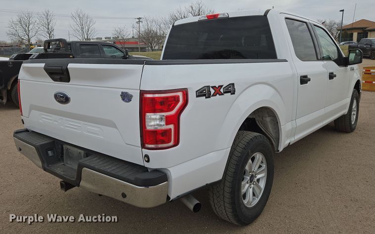 image for item EN8802 2019 Ford F150 XLT SuperCrew pickup truck