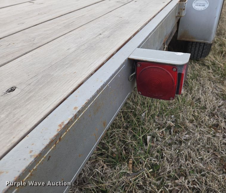 image for item EN8821 2005 H&H  equipment trailer