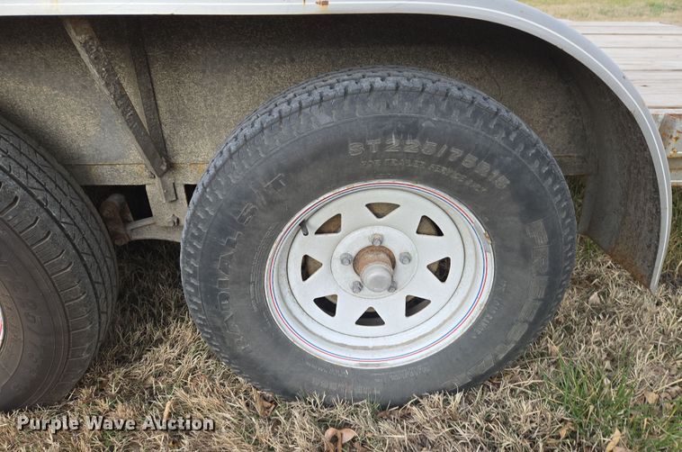 image for item EN8821 2005 H&H  equipment trailer