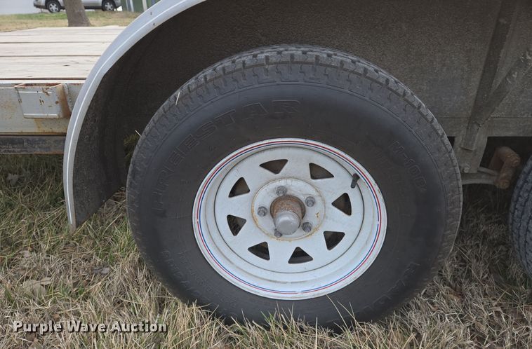 image for item EN8821 2005 H&H  equipment trailer