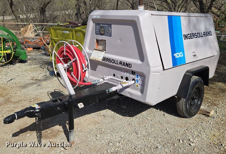 image for item EN8834 Ingersoll Rand 100 air compressor