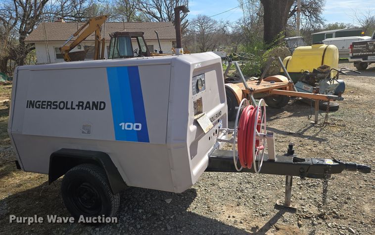 image for item EN8834 Ingersoll Rand 100 air compressor