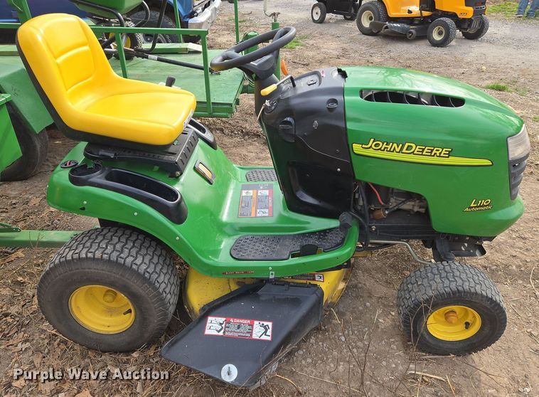 image for item EN8847 John Deere L110A lawn mower