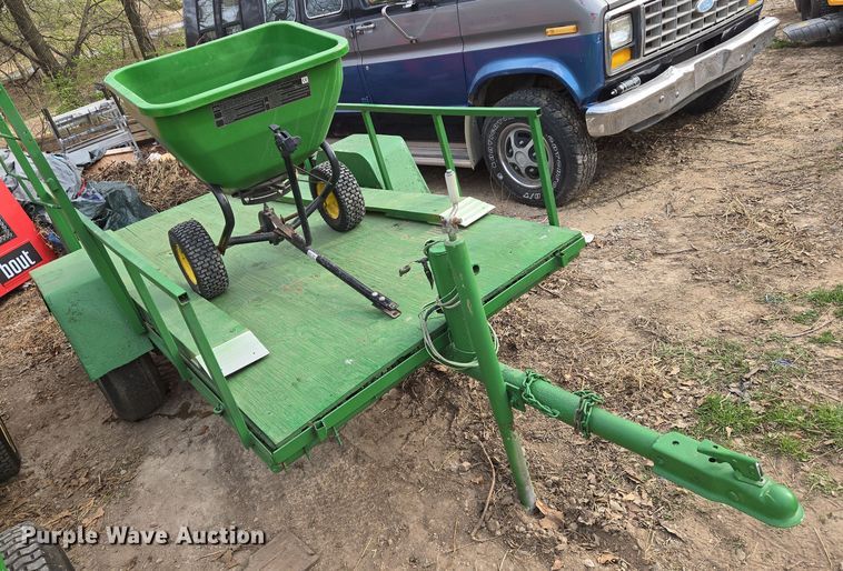 image for item EN8847 John Deere L110A lawn mower