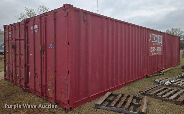 Storage container in Conway Springs, KS | Item EN8874 sold | Purple Wave