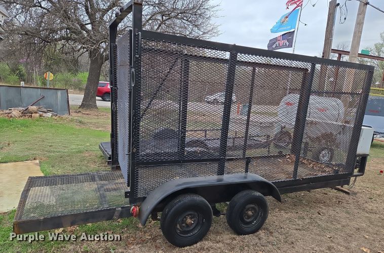 image for item EO0626 Shop built utility trailer