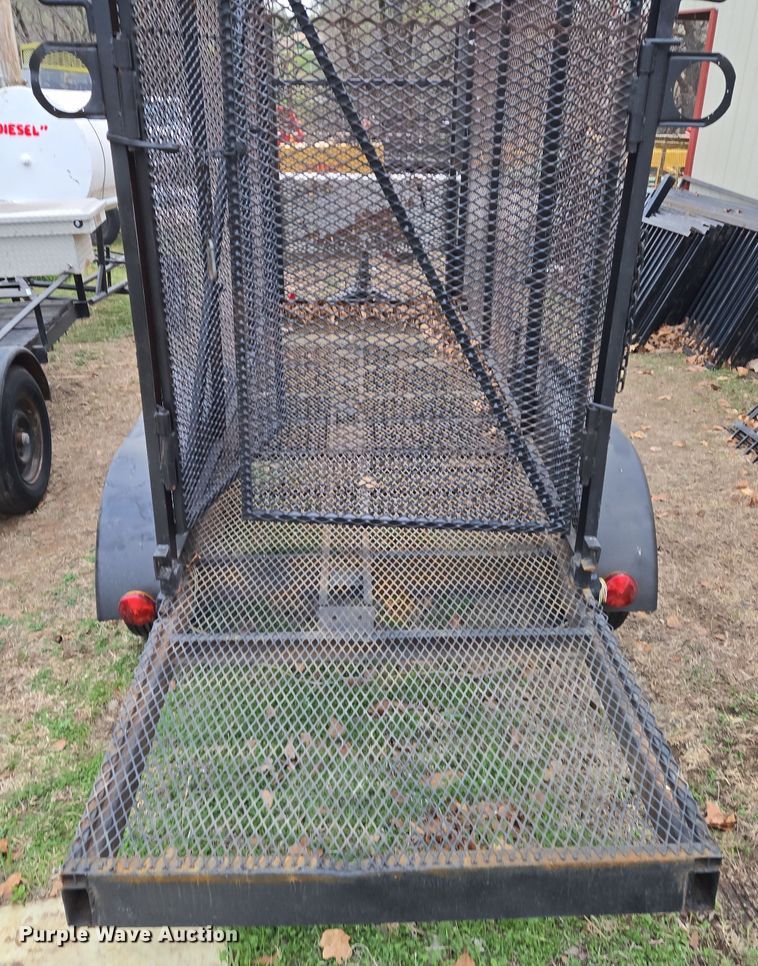 image for item EO0626 Shop built utility trailer