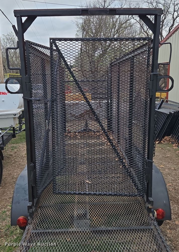 image for item EO0626 Shop built utility trailer