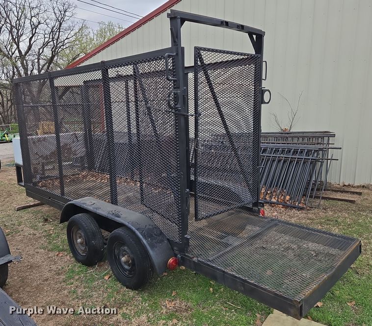image for item EO0626 Shop built utility trailer