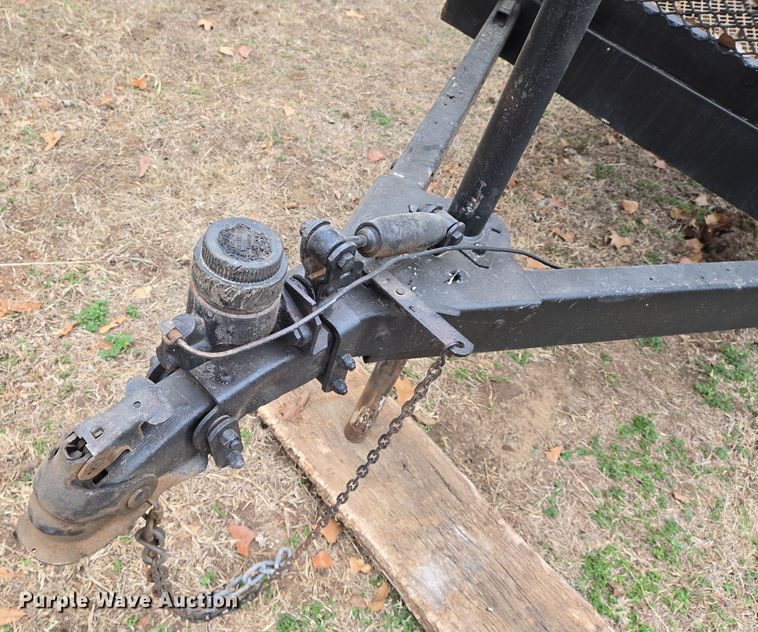 image for item EO0626 Shop built utility trailer