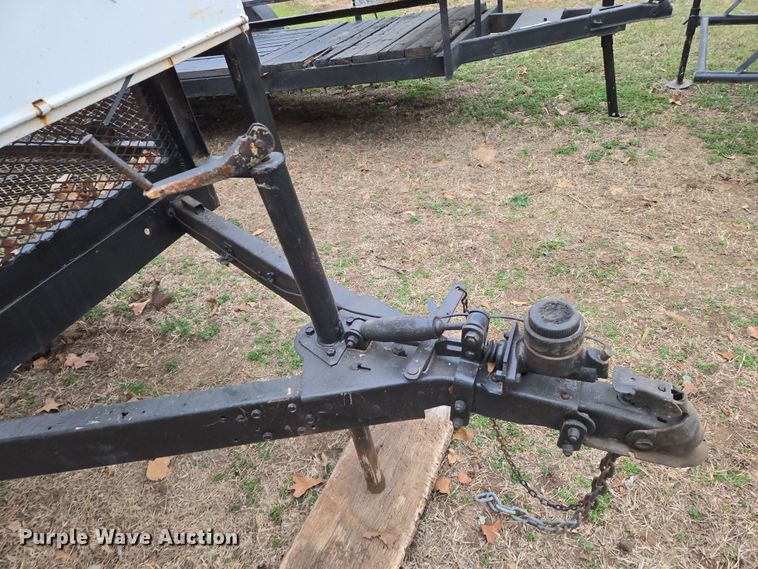 image for item EO0626 Shop built utility trailer