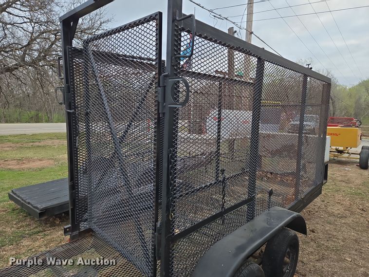 image for item EO0626 Shop built utility trailer