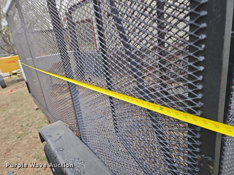 image for item EO0626 Shop built utility trailer