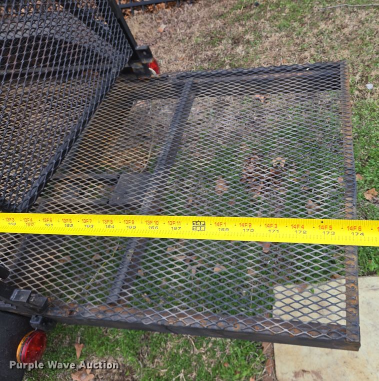 image for item EO0626 Shop built utility trailer