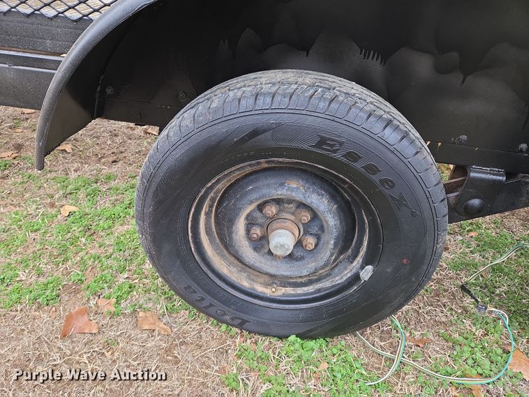 image for item EO0626 Shop built utility trailer