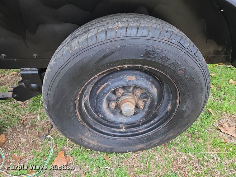 image for item EO0626 Shop built utility trailer