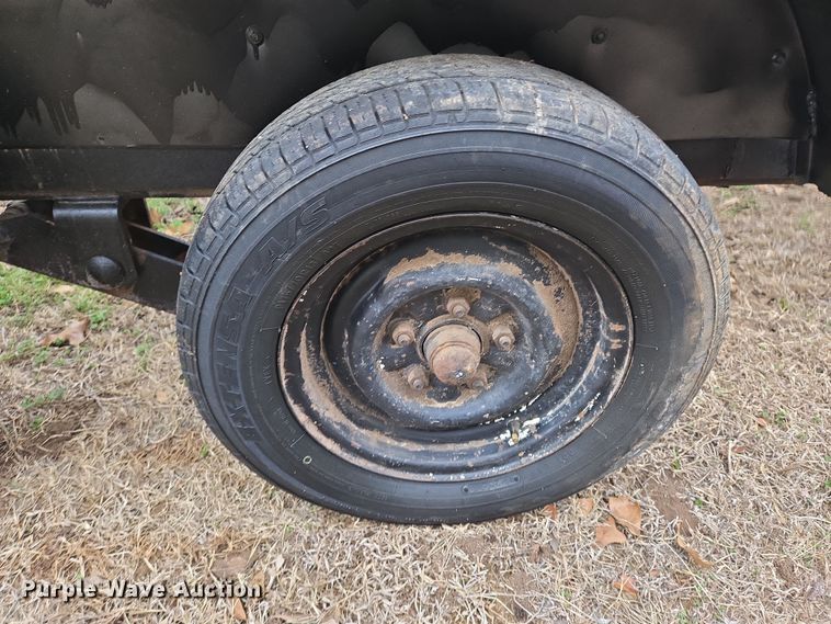 image for item EO0626 Shop built utility trailer