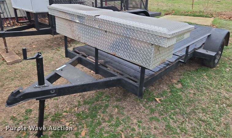 image for item EO0627 Shop built utility trailer