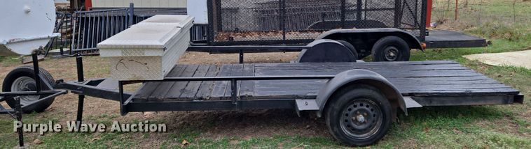 image for item EO0627 Shop built utility trailer