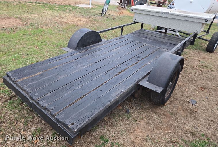 image for item EO0627 Shop built utility trailer