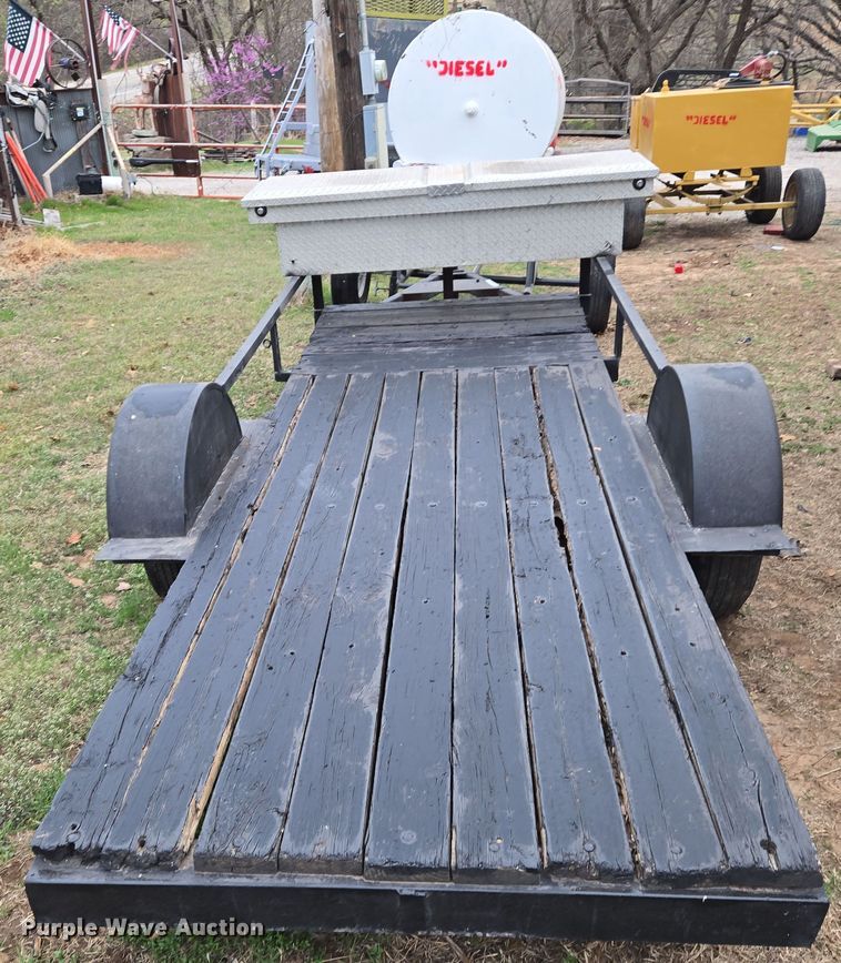 image for item EO0627 Shop built utility trailer