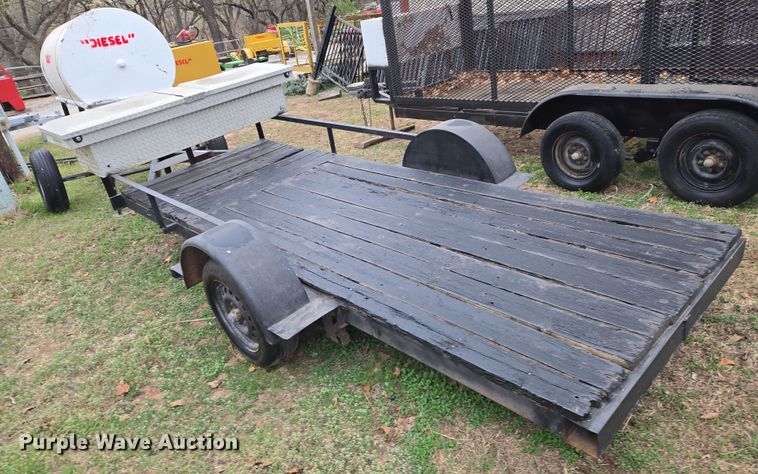 image for item EO0627 Shop built utility trailer