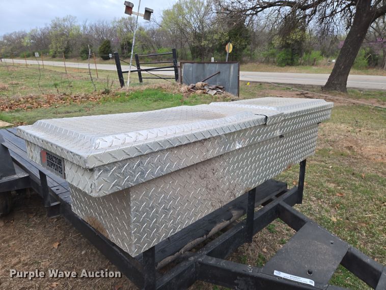 image for item EO0627 Shop built utility trailer