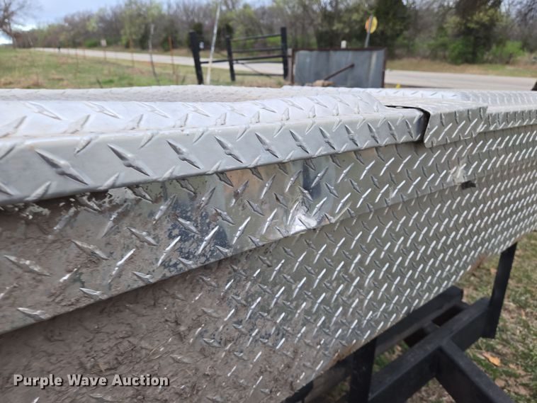 image for item EO0627 Shop built utility trailer