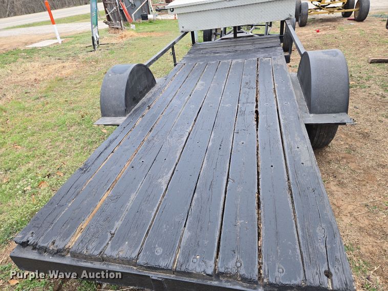 image for item EO0627 Shop built utility trailer