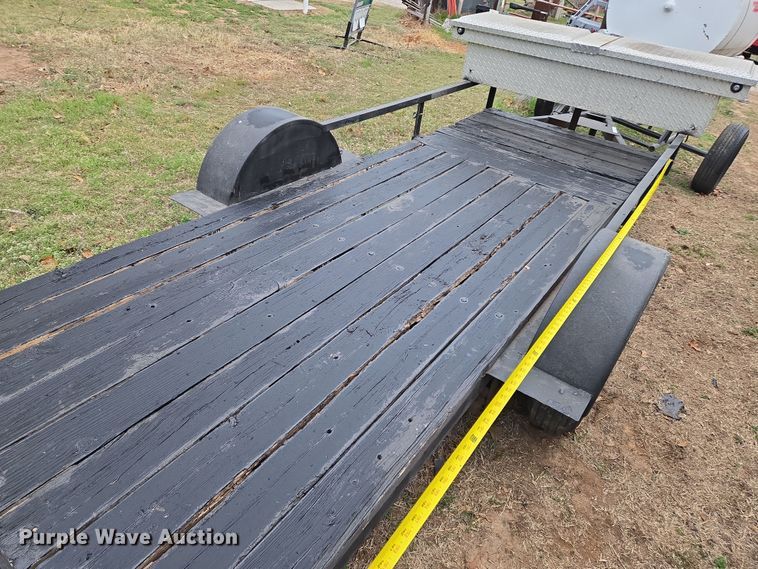 image for item EO0627 Shop built utility trailer