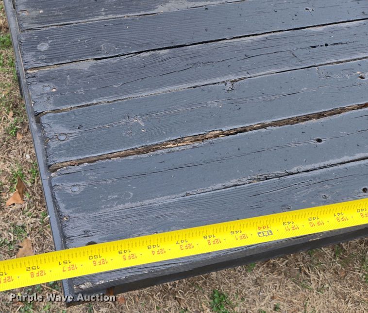 image for item EO0627 Shop built utility trailer