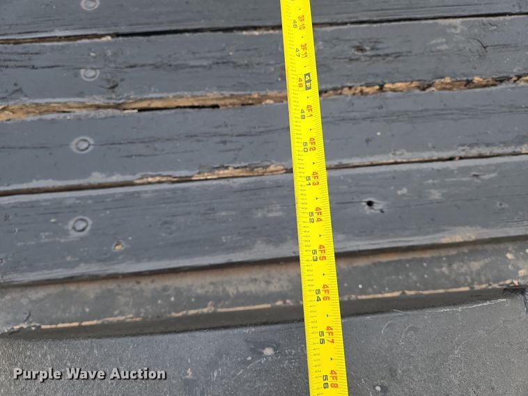 image for item EO0627 Shop built utility trailer