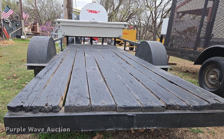 image for item EO0627 Shop built utility trailer